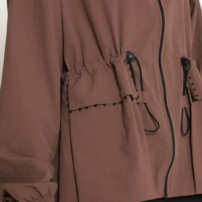 Chanté - Kataleya Active Hoodie Jacket - Brown
