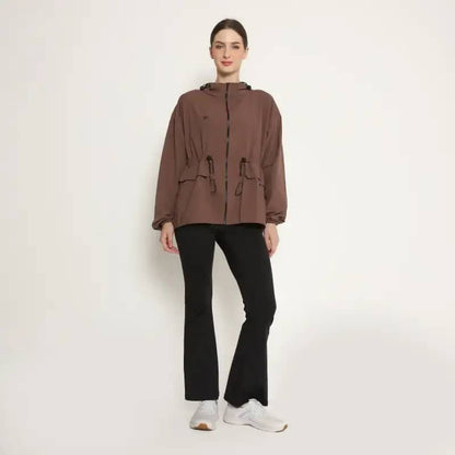 Chanté - Kataleya Active Hoodie Jacket - Brown