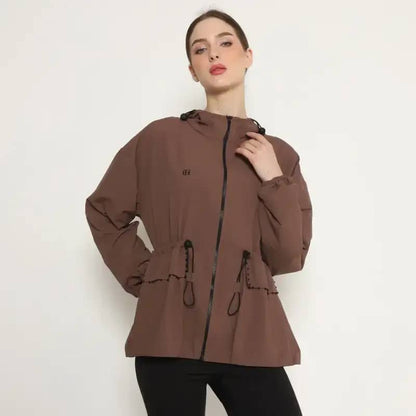 Chanté - Kataleya Active Hoodie Jacket - Brown