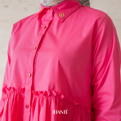 Chanté - Alodie Shirt in Hot Pink