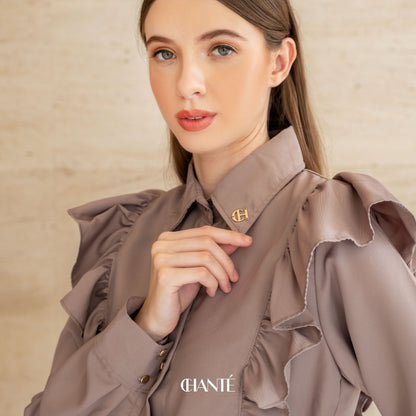 Chanté - Amoretta Shirt in Taupe