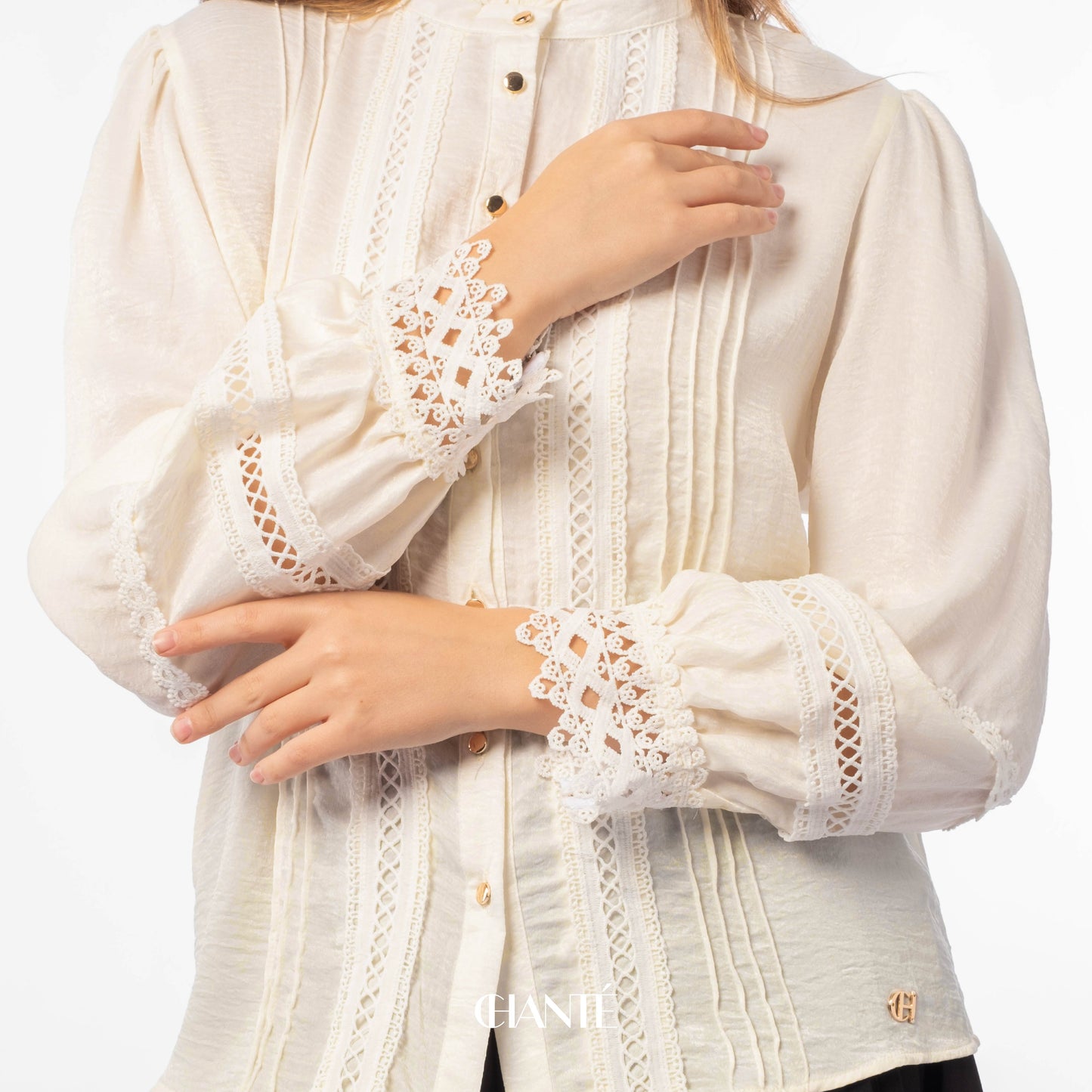 Chanté - Chantrell Shirt in Ivory