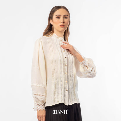 Chanté - Chantrell Shirt in Ivory