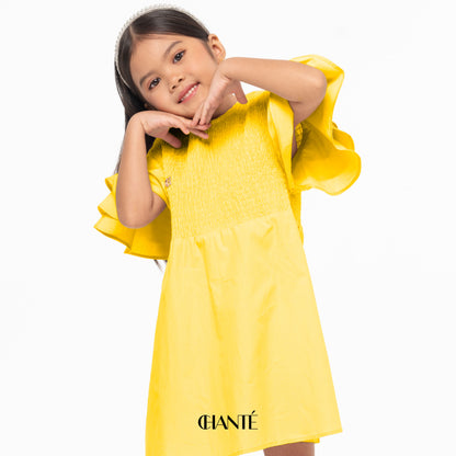 Chanté - Chantasia Girl Dress in Yellow