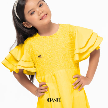 Chanté - Chantasia Girl Dress in Yellow