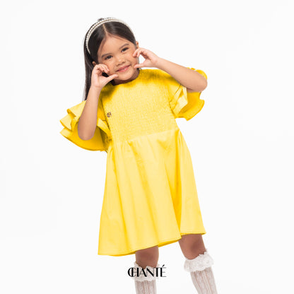 Chanté - Chantasia Girl Dress in Yellow