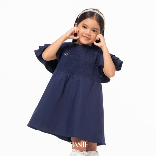 Chanté - Chantasia Girl Dress in Navy