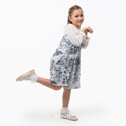 Chanté - Brittany Girl Dress in Blue