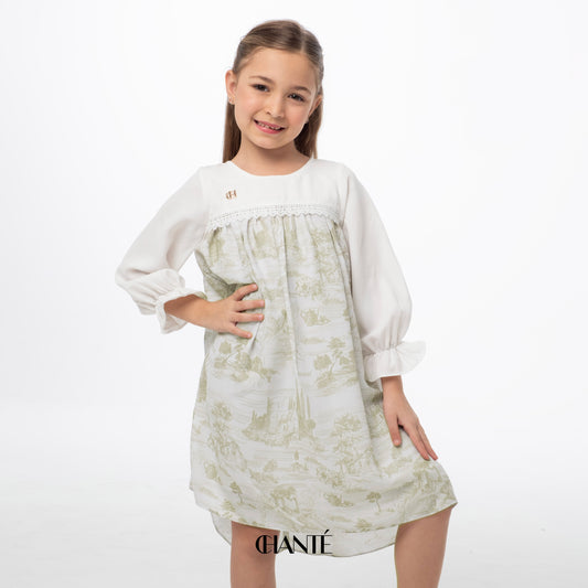 Chanté - Brittany Girl Dress in Brown