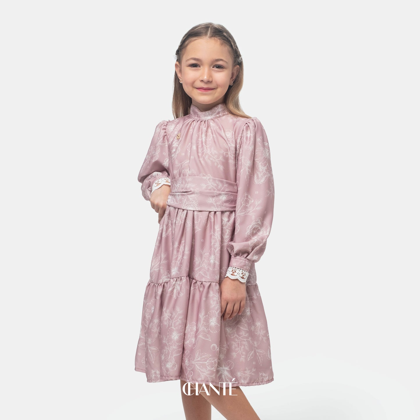 Asha Girl Dress - Pink