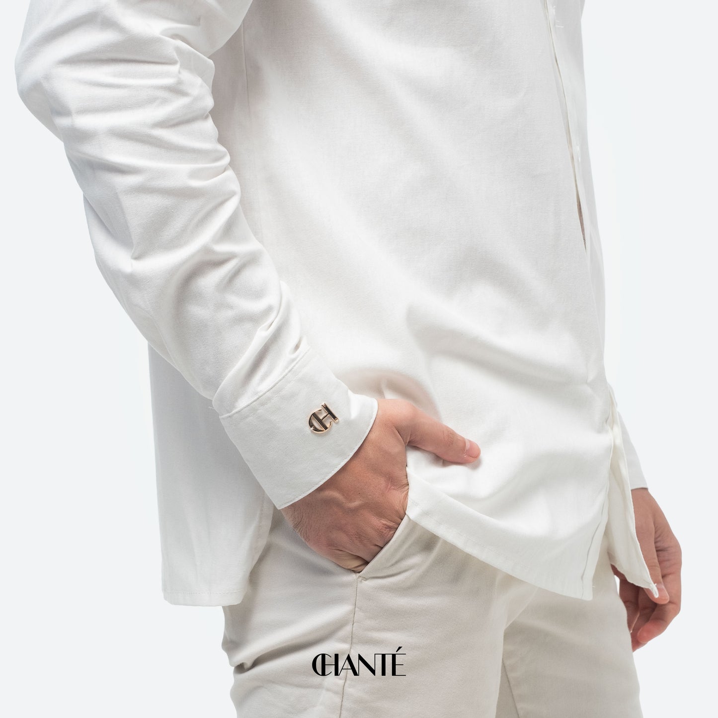 Aza Men Shirt - Broken White