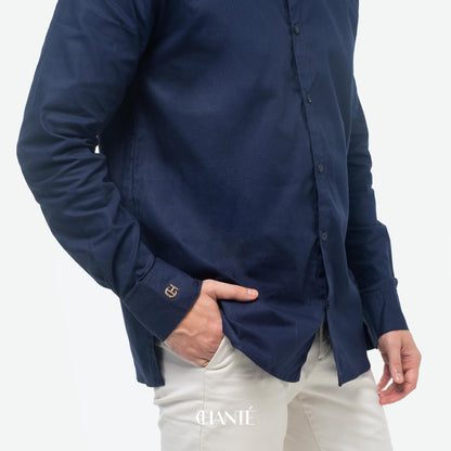 Chanté - Aza Men Shirt in Navy