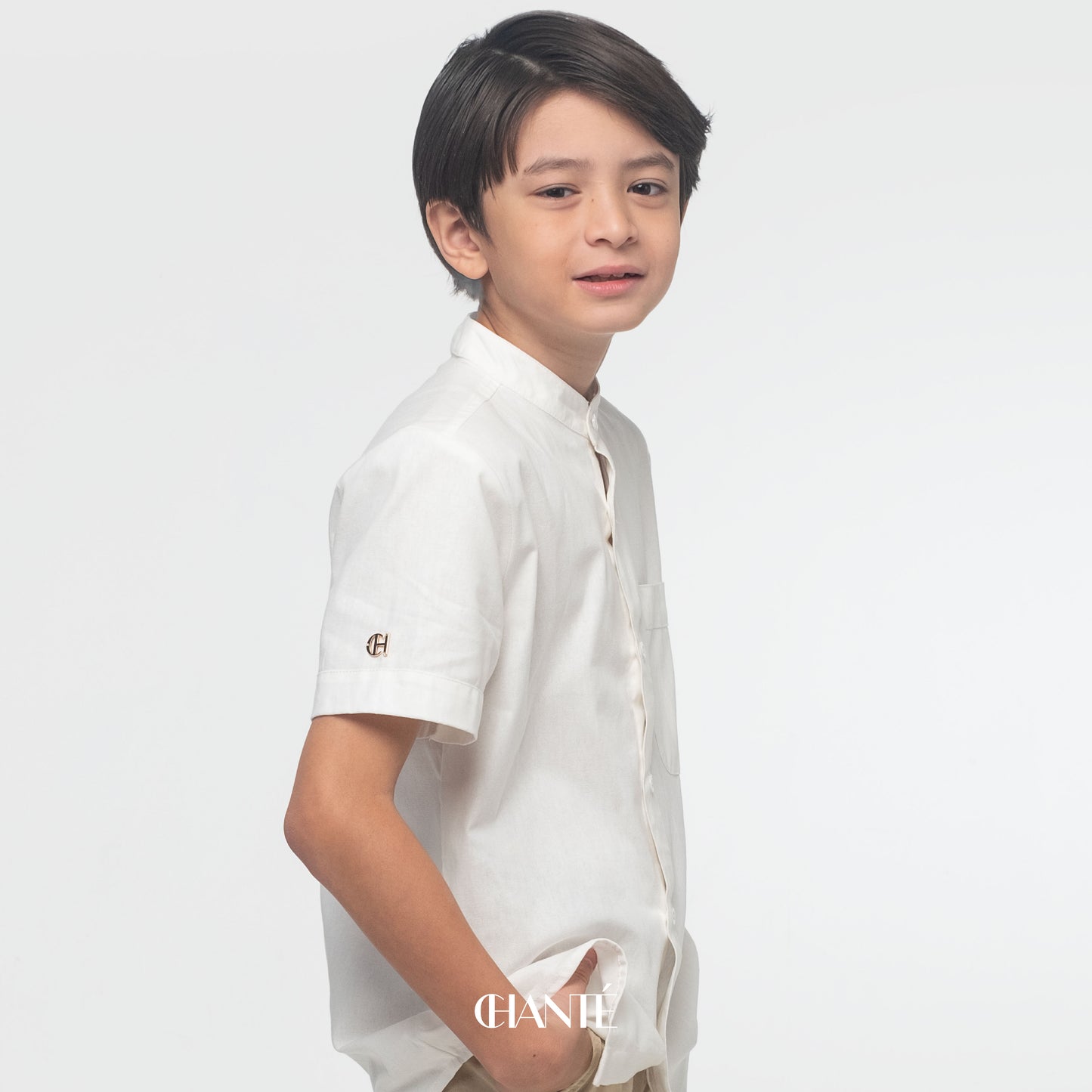 Amal Boy Shirt - Broken White