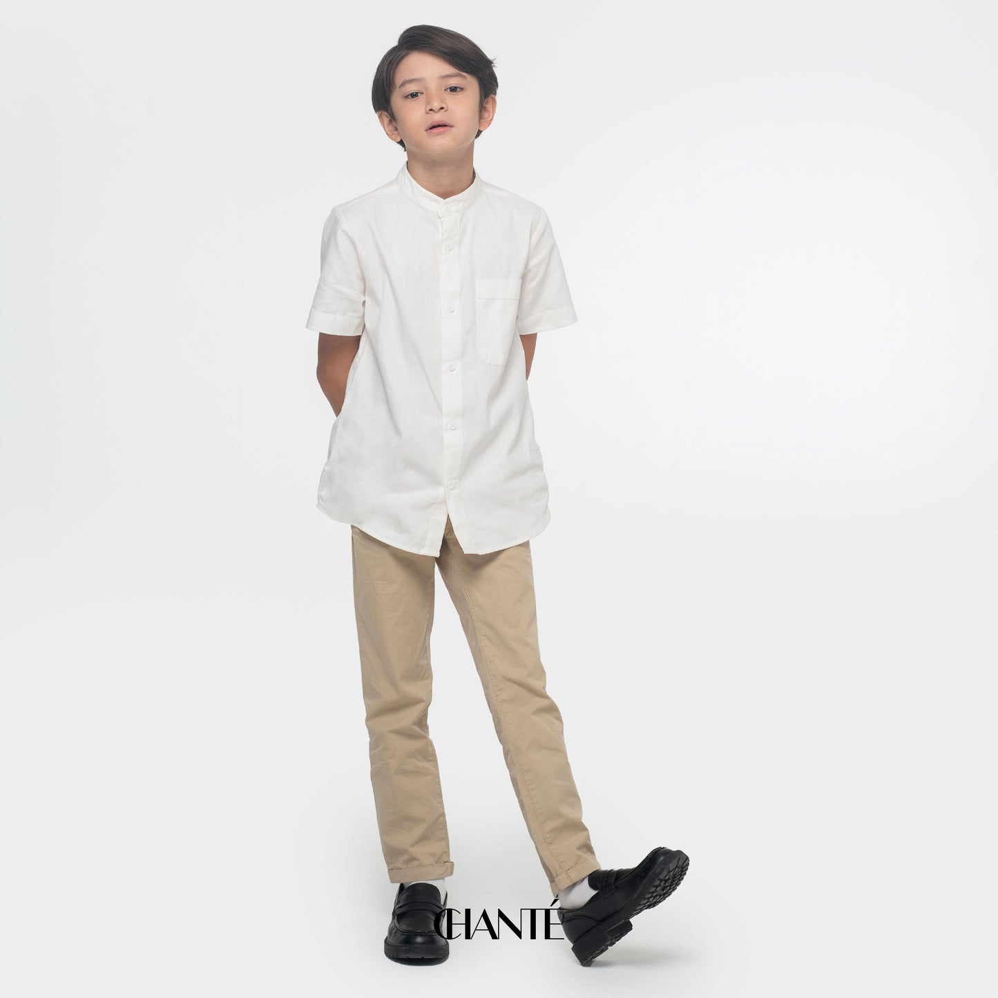 Amal Boy Shirt - Broken White