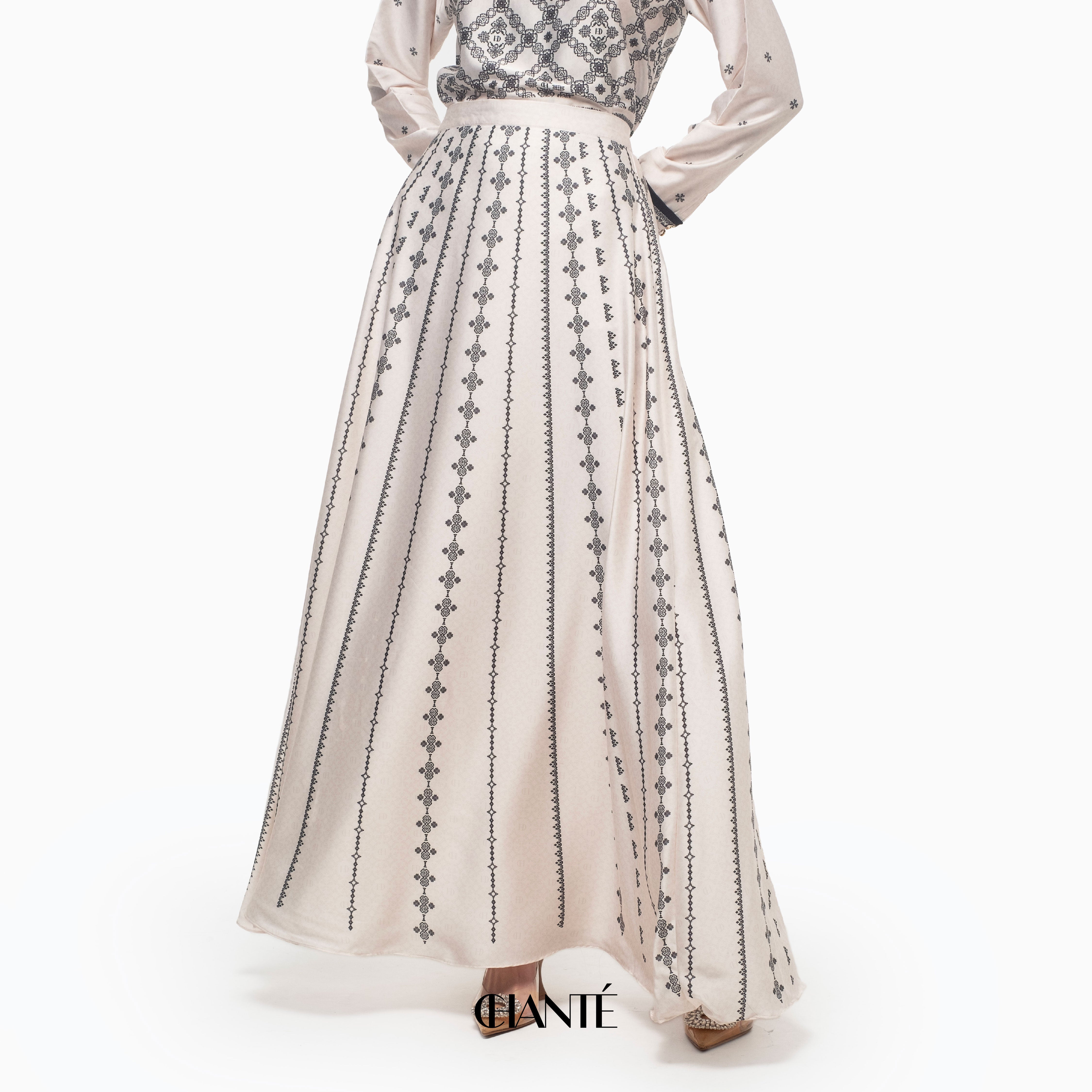 Evona Skirt Cream Chanté