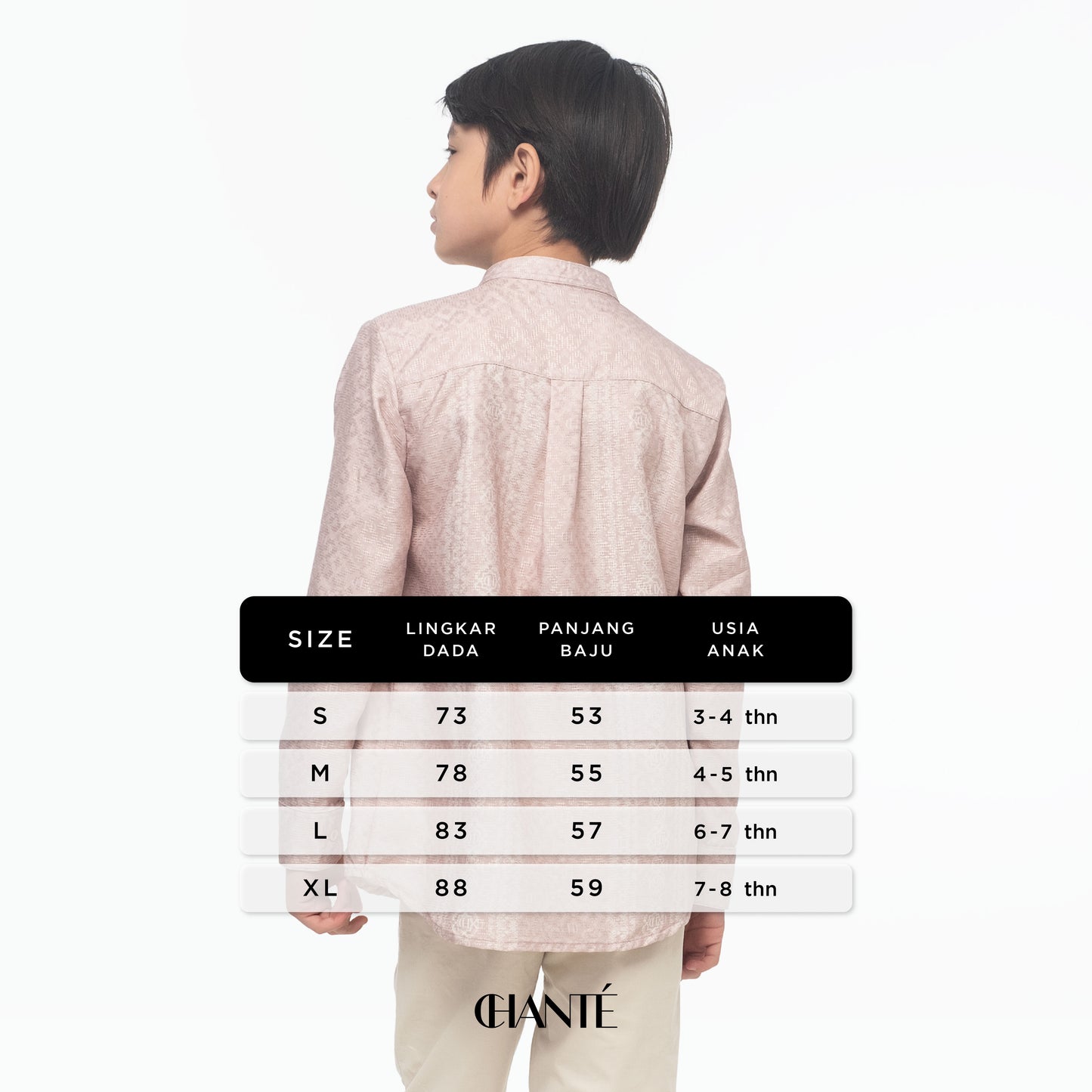 Aziel Boy Shirt - Almond