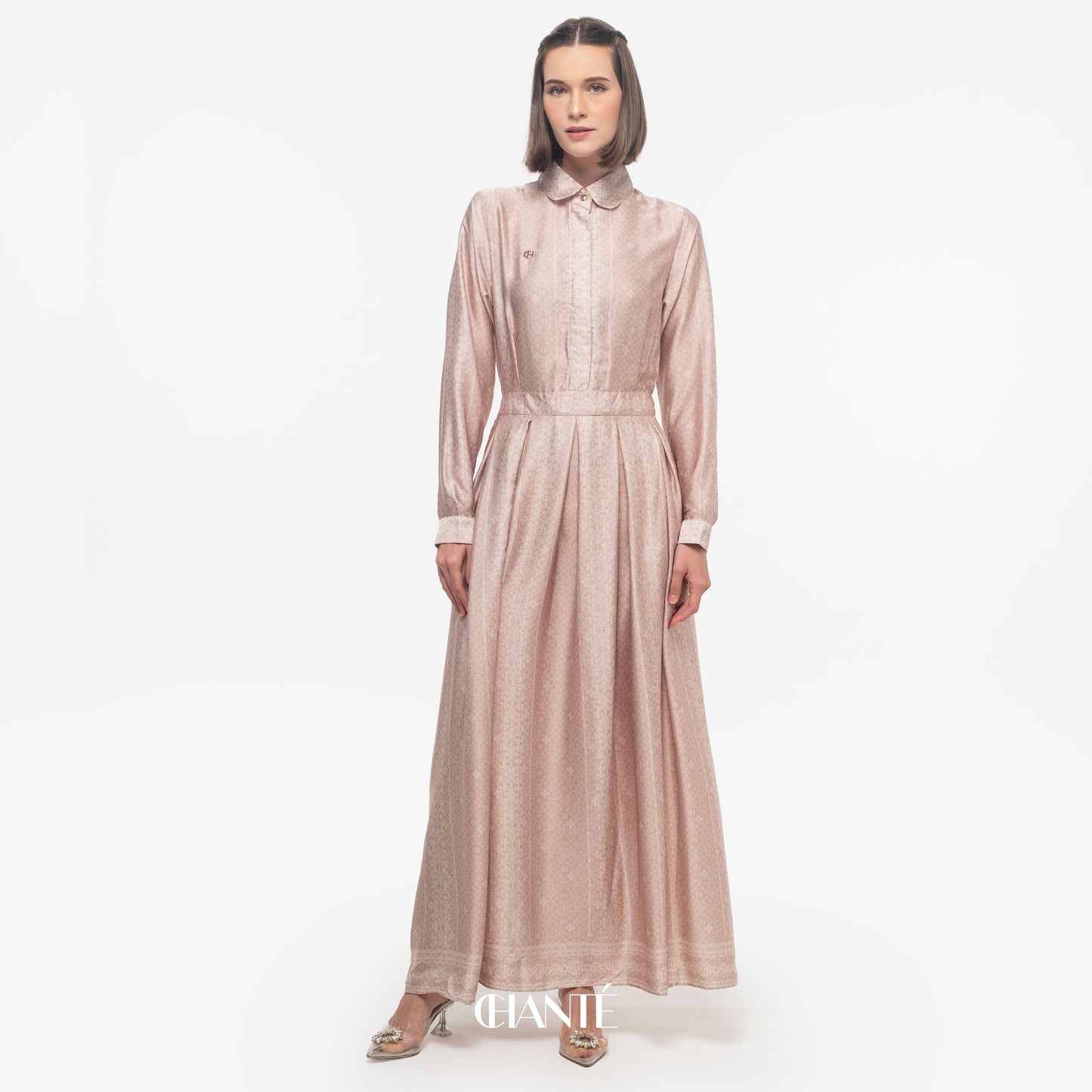 Faaria Dress - Almond