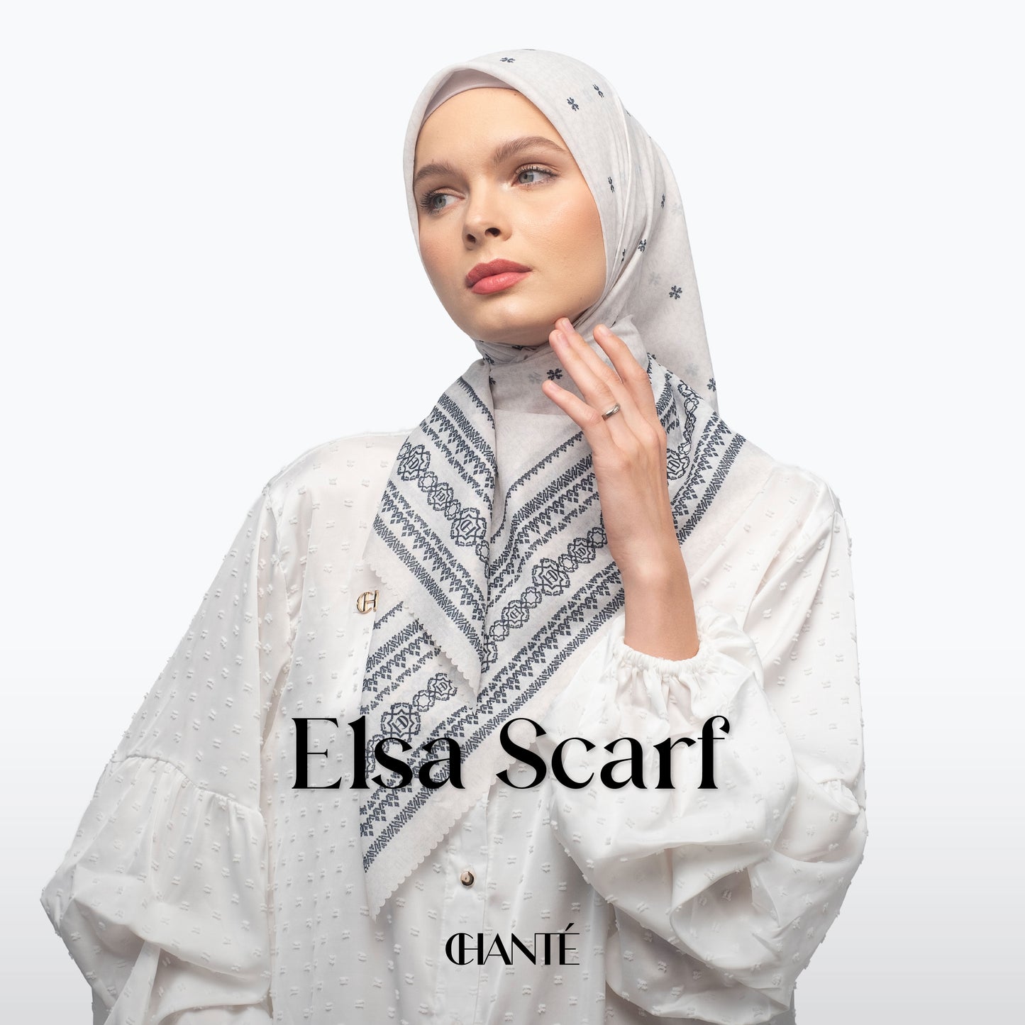 Elsa Scarf - Cream