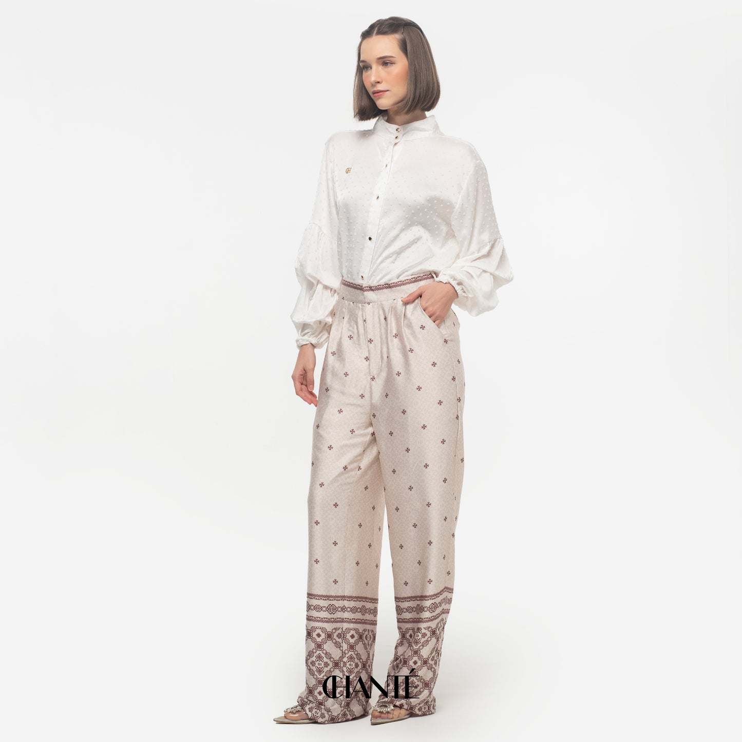 Elana Pants - Brick