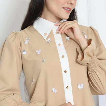 Chanté - Delanie Shirt in Tan