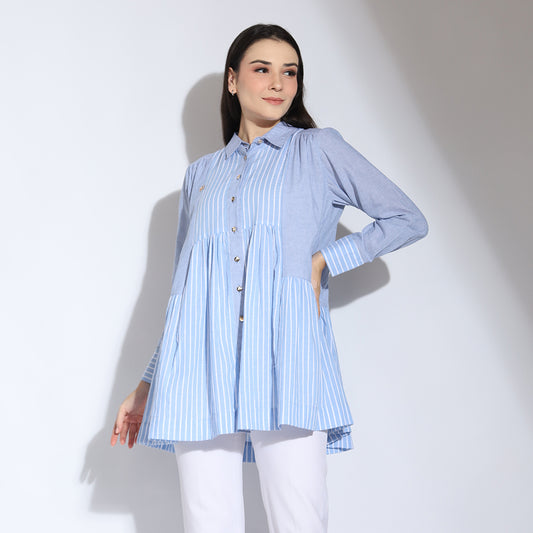 Chanté - Denise Tunic in Blue