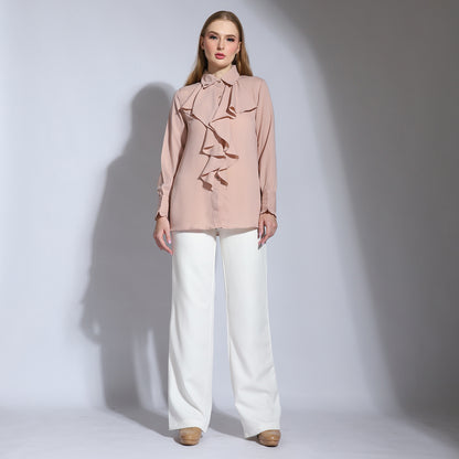 Chanté - Alicia Shirt in Nude Pink