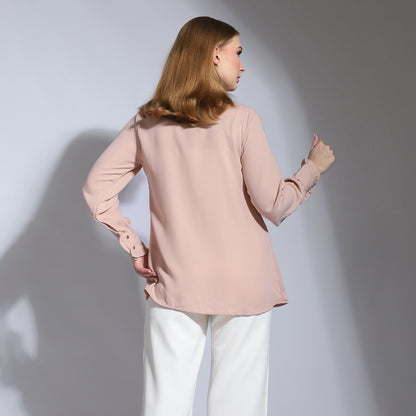 Chanté - Alicia Shirt in Nude Pink