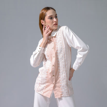 Chanté - Davina Shirt in Coral