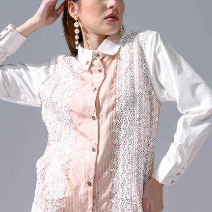 Chanté - Davina Shirt in Coral