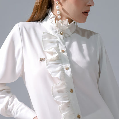 Chanté - Danna Shirt in White