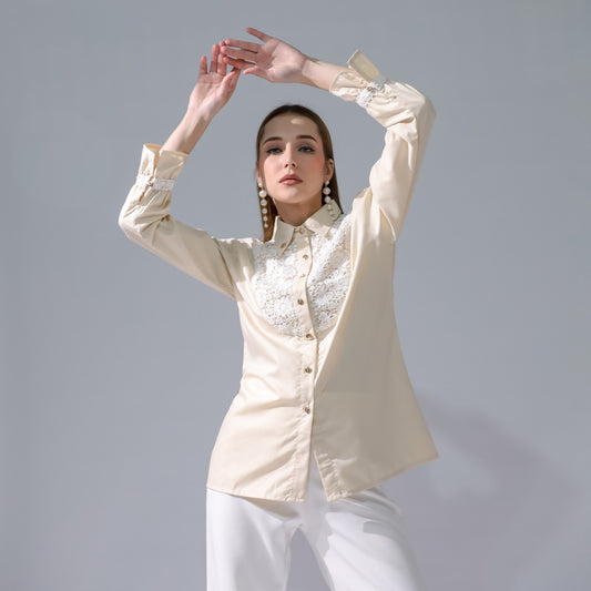 Chanté - Irie Shirt in Cream