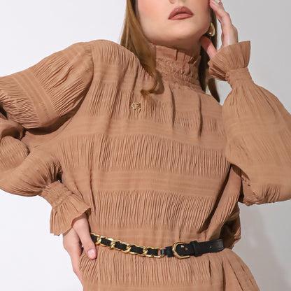 Chanté - Flor Blouse in Sand