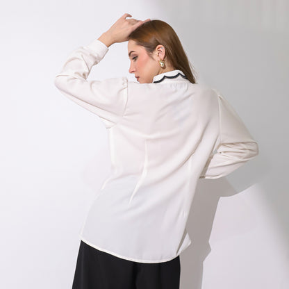 Chanté - Faelyn Shirt in Broken White