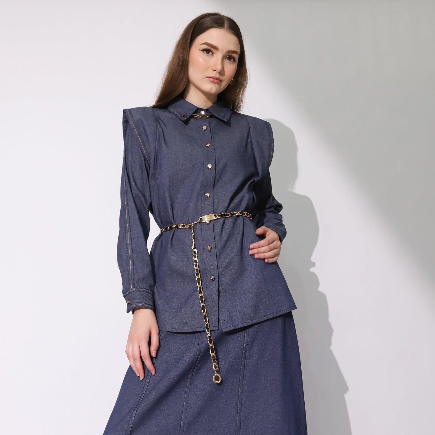 Chanté - Jemma Shirt in Navy