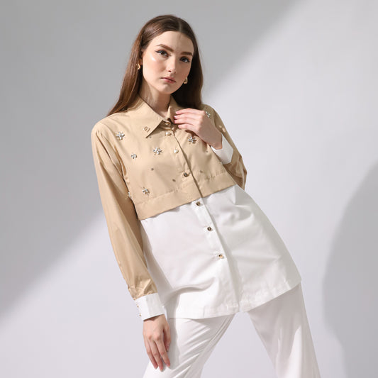 Chanté - Basilie Shirt in Tan