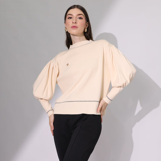 Chanté - Freida Sweater in Cream