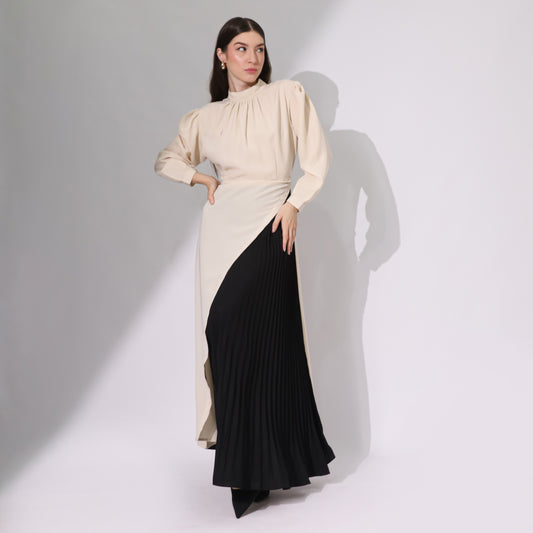 Chanté - Faiza Dress in Cream