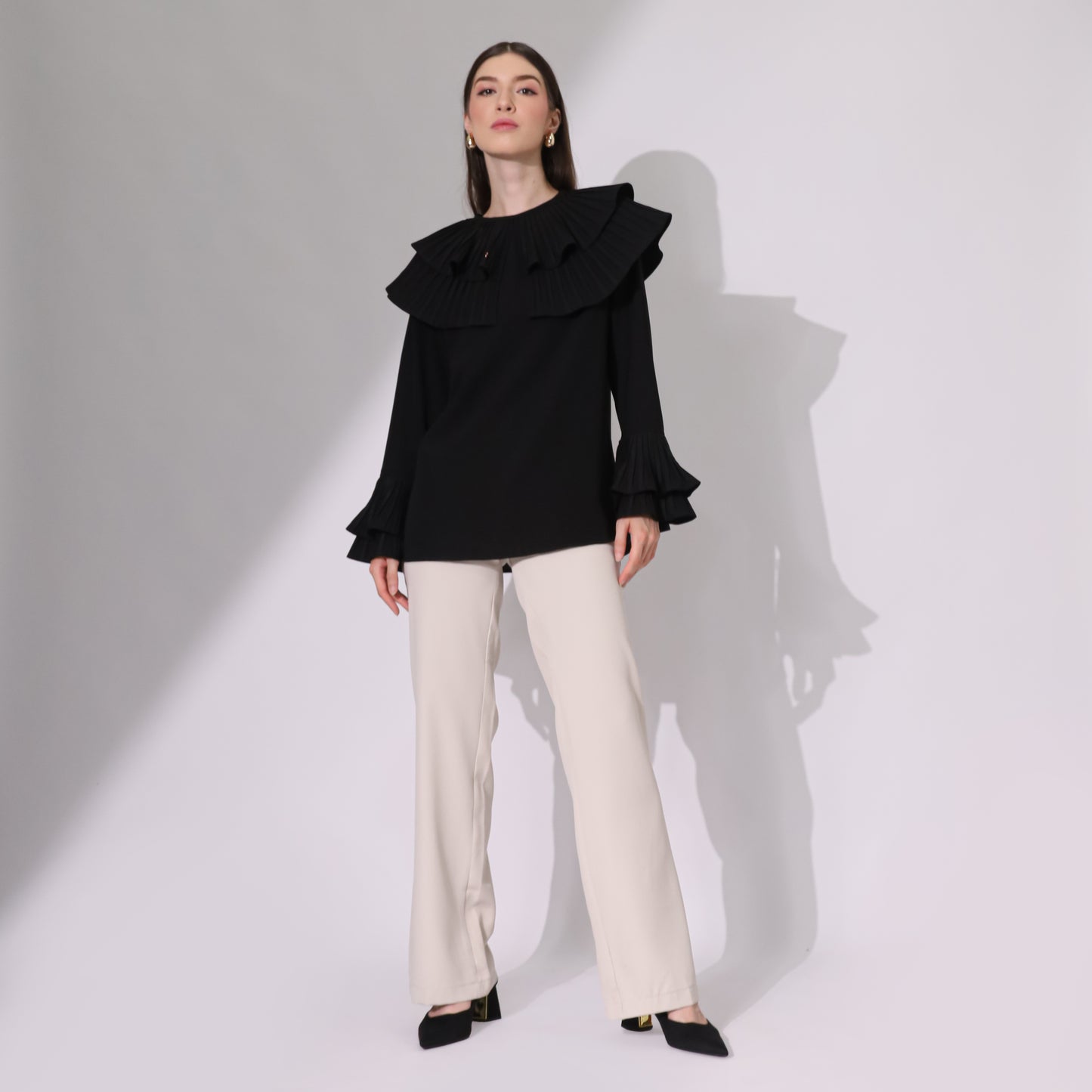 Chanté - Fiorella Blouse in Black