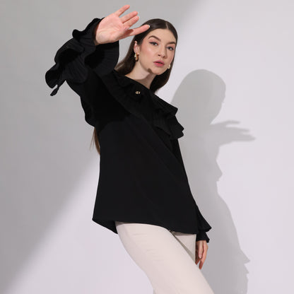 Chanté - Fiorella Blouse in Black