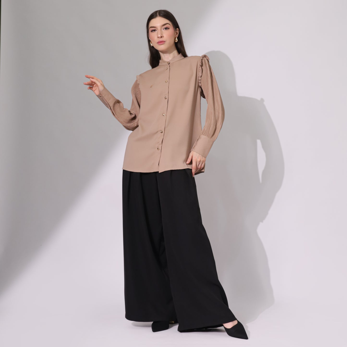 Chanté - Illiana Shirt in Light Mauve