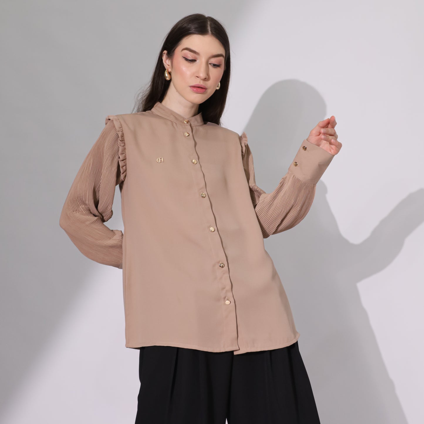 Chanté - Illiana Shirt in Light Mauve