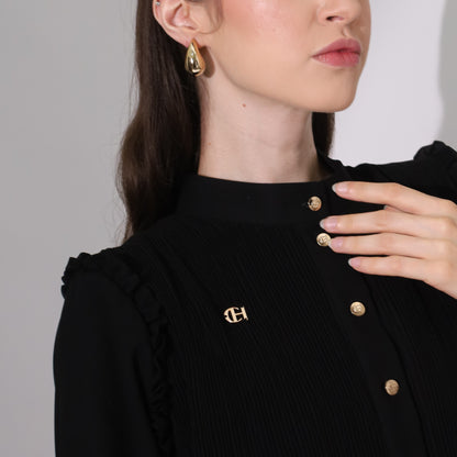 Chanté - Florence Shirt in Black