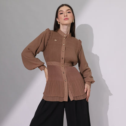 Chanté - Florence Shirt in Mocca