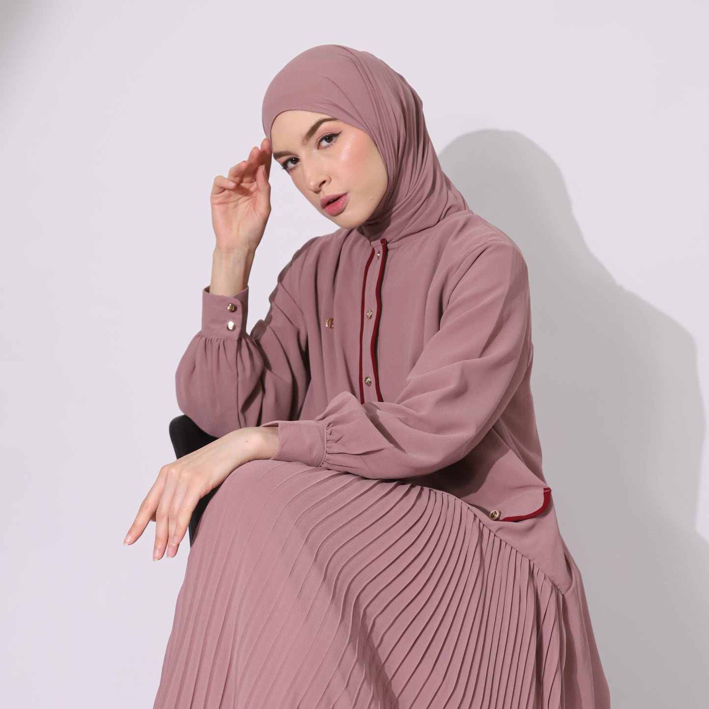 Chanté - Giselle Dress Set in Mauve