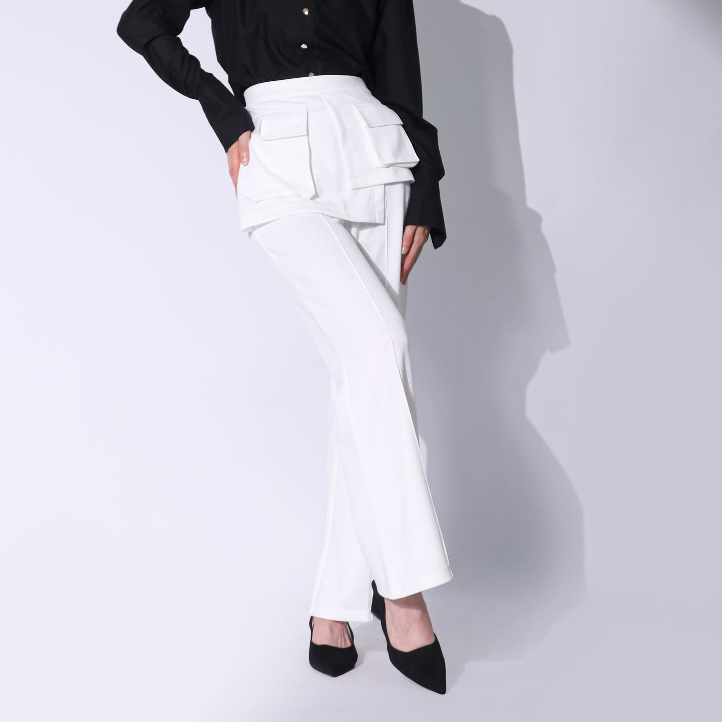 Chanté - Ava Pants - Broken White