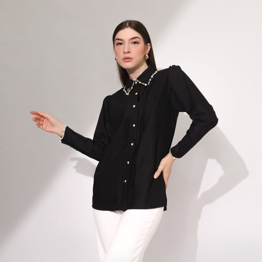 Chanté - Leona Shirt in Black