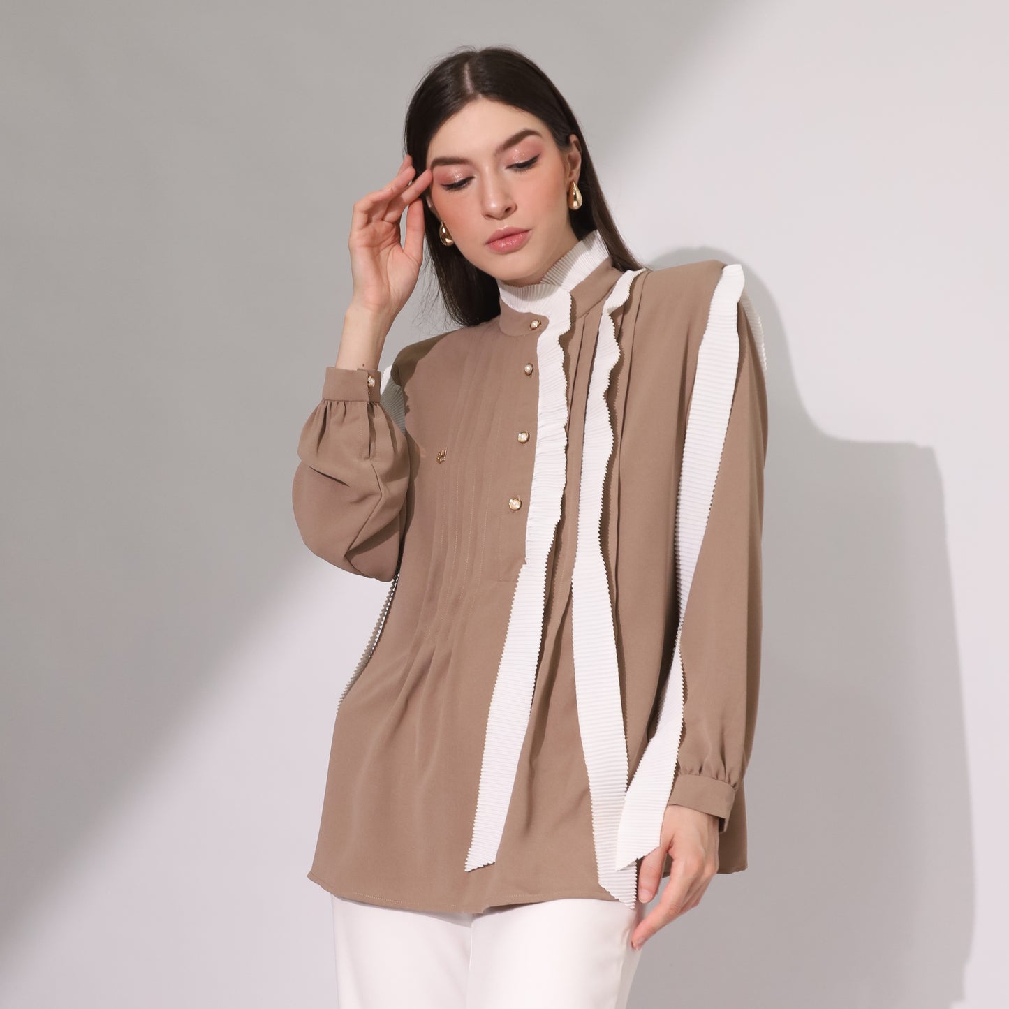 Chanté - Fraya Shirt in Taupe