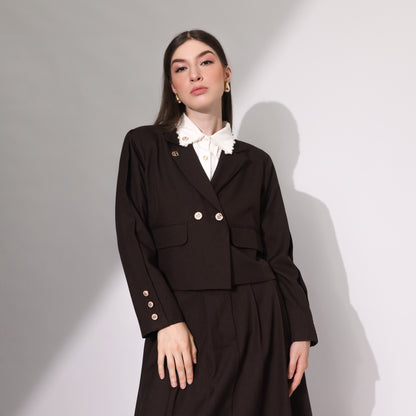 Chanté - Gaia Blazer in Mocca