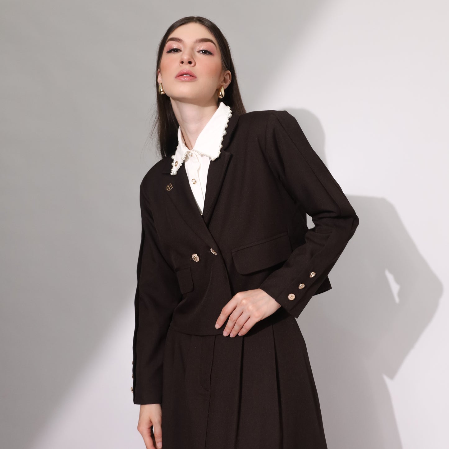 Chanté - Gaia Blazer in Mocca