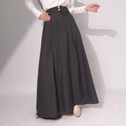 Chanté - Gaia Skirt in Dark Grey